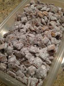 puppy chow!