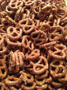 spicy pretzels