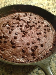 cast iron skillet brownies