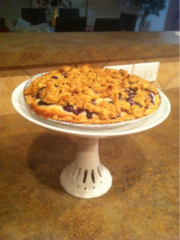 vanishing blueberry pie