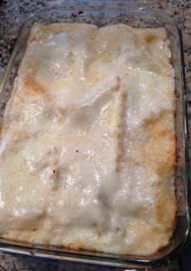 chicken alfredo lasagna