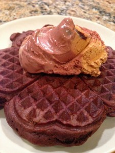 cake mix waffles