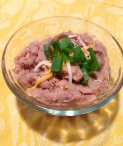 homemade refried beans