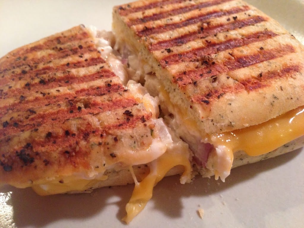 Tuna Melt Panini The Cookin Chicks