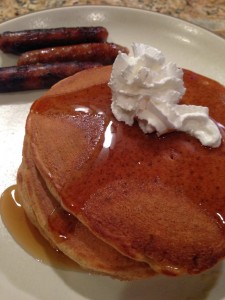 gingerbread pancakes